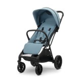 Carucior pentru copii, Lorelli Nuvella, pliere cu o mana, spatar reglabil, pana la 22 kg, Blue