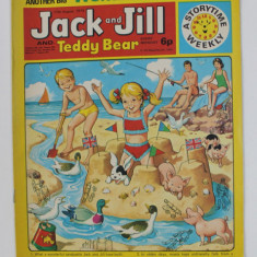 JACK AND JILL AND TEDDY BEAR , ` REVISTA CU BENZI DESENATE PENTRU COPII , 17 AUGUST , 1974