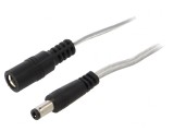 Cablu Alimentare DC 2m 5,5/2,5 mm 2x0,5mm2