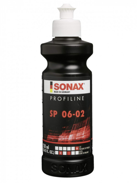 Pasta Polish Abraziv Sonax ProfiLine Abrasive SP 06-02, 250ml