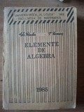 Elemente de algebra- Gh. Radu, V. Tamas