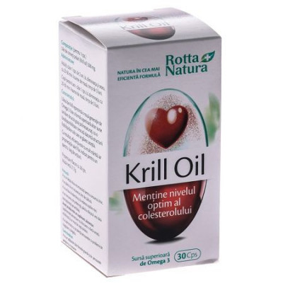 Krill Oil Rotta Natura 30cps foto