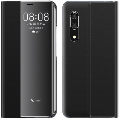 Husa Textil OEM New Sleep Case pentru Samsung Galaxy S10 Lite G770, Neagra foto
