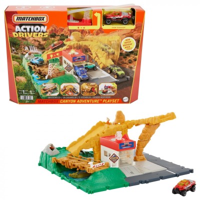 MATCHBOX SET ACTION DRIVERS CANIONUL CU SUNETE SI LUMINI foto