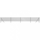 Cumpara ieftin Gard plasa de sarma, antracit, 1x10 m