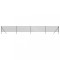 Gard plasa de sarma, antracit, 1x10 m