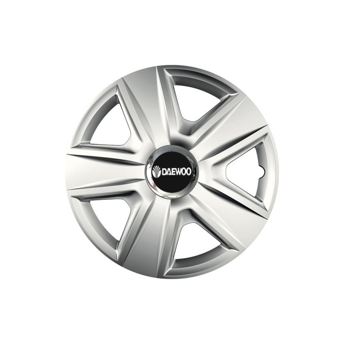 Set 4 capace roti Cu Inel Cromat Esprit R14 pentru gama auto Daewoo