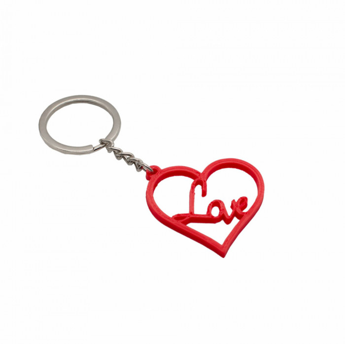 Heart Love keychain