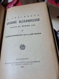 E. Lovinescu - Grigore Alexandrescu, Viata si Opera lui si corespondenta lui cu Ion Ghica