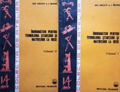 Gh. Hecht - Indrumator pentru tehnologia stantarii si matritarii la rece, 2 vol. (Editia: 1980 / 1981) foto