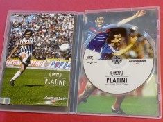 DVD fotbal (Platinum Collection) + brosura - jucatorul PLATINI (Franta, Juventus)