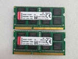 Kit Memorie RAM Laptop Kingston 8GB DDR3L 1600MHz CL11 1.35V low voltage