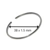 Segmenti 38 x 1.5 mm pentru drujba, motocoasa, PowerX