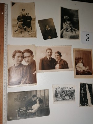 LOT 9 FOTOGRAFII VECHI INTERBELICE foto