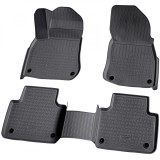 Set de 5 covorase cauciuc 3D stil tavita premium pentru VW Touareg III,3 CR7 din 2018, Volkswagen