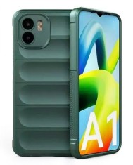 Husa Wave din Silicon compatibila Xiaomi Redmi A1 / A2 Anti-Shock, Verde