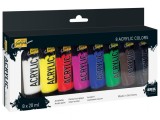 Vopsea acrilica Solo Goya, set 8 buc x 20 ml, Kreul