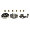Variator complet scuter GY6 125, role 18x14, 12.8 gr, bolt 15mm