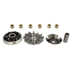Variator complet scuter GY6 125, role 18x14, 12.8 gr, bolt 15mm