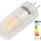 Lampă LED alb cald G4 12VAC 210lm 2,1W 2700K