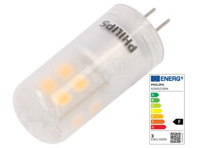 Lampă LED alb cald G4 12VAC 210lm 2,1W 2700K