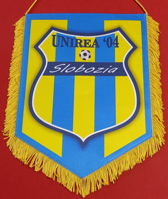 Fanion (de protocol) fotbal - &amp;quot;UNIREA `04&amp;quot; SLOBOZIA foto