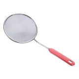 Paleta strecuratoare, inox, 15 cm - Zokura, cu maner, fructe