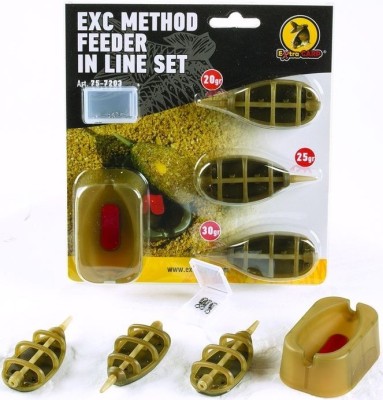 Set Momitoare Extra Carp Method Feeder Set + Mould, 20-30-40g, 3buc/set foto