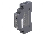 Alimentator pulsatoriu pentru şină DIN 15W 12VDC 1,25A - OUT: 1 - Alimentator pulsatoriu DIN 15W 12V 1,25A