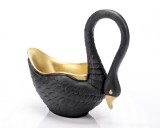 Vaza decorativa &quot; Swan &quot; neagra ComfortTravel Luggage, Ella Home