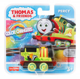 Thomas color changers locomativa metalica percy, Mattel