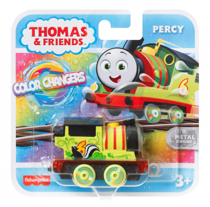 Thomas color changers locomativa metalica percy