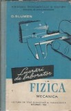 Cumpara ieftin Lucrari de laborator la fizica mecanica - D. Blumen