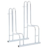 Cumpara ieftin Suport pentru 2 biciclete de sine statator, otel galvanizat