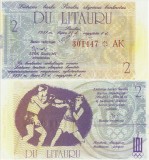 1991, 2 Litauru (LIT-011) - Lituania - stare UNC