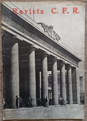 Revista CFR// mai-iunie 1937 foto