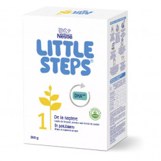 Lapte praf 0-6 luni Little Steps 1, 500g, Nestle