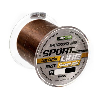 Fir Carp Pro Sport Line Flecked Gold 0.351mm / 300m foto