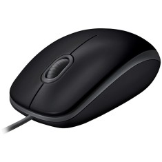 LOGITECH B110 Corded Mouse - SILENT - BLACK - USB - B2B, &quot;910-005508&quot; (timbru verde 0.18 lei)