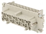 Conector HDC Inserturi Mamă 8+8 PE 16A