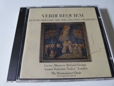 Verdi -Requem - The Westminster chor, cd foto