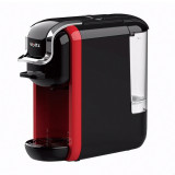 Espressor cafea macinata si capsule 8в1 Oliver Voltz OV51171B5, 1450W, 19 bar, Negru/Rosu