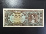 UNGARIA 100.000 PENGO 1945