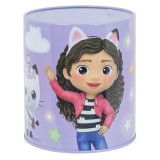 Suport metalic Gabby Dollhouse pentru creioane si pixuri, 10x11 cm