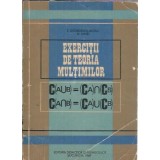 Exercitii de teoria multimilor - Nazarie Matei