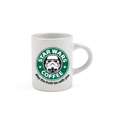 Cana alba personalizata model Star Wars Coffee, INOVATIX&amp;reg;. 330ml foto
