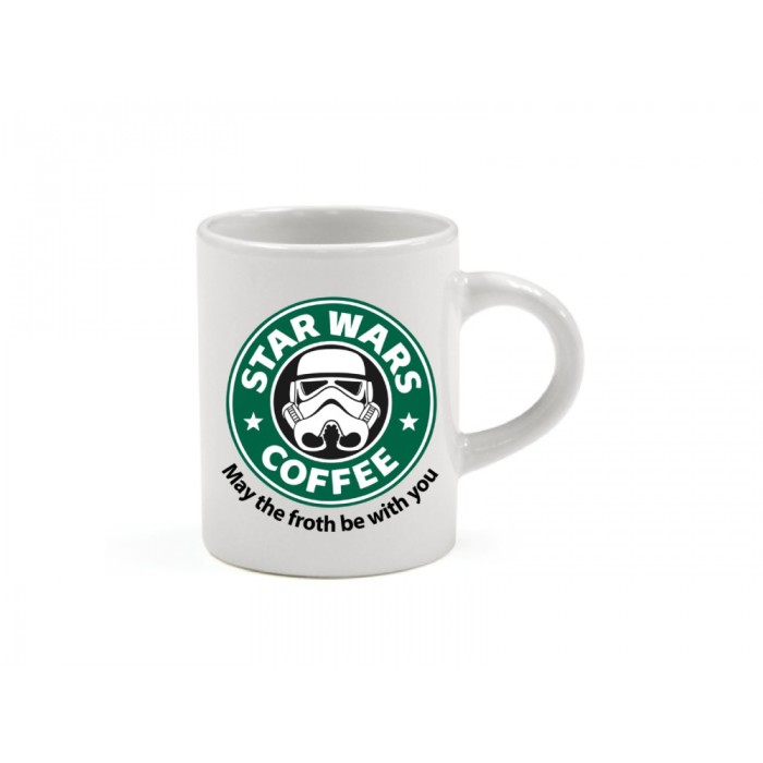Cana alba personalizata model Star Wars Coffee, INOVATIX&reg;. 330ml