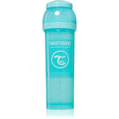 Twistshake Anti-Colic TwistFlow biberon pentru sugari Blue 4 m+ 330 ml