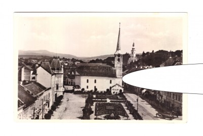 CP Odorheiu Secuiesc - Piata Batthany, ocupatia maghiara, necirculata, animata foto