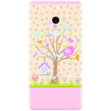 Husa silicon pentru Xiaomi Mi Mix 2, Cute Birdhouse